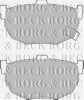 BORG & BECK BBP1527 Brake Pad Set, disc brake